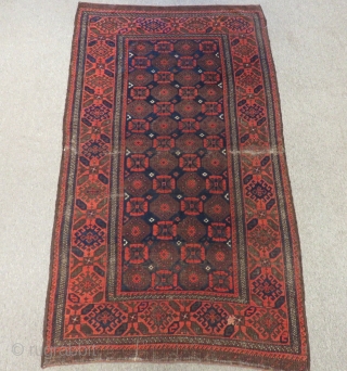 Antique Baluch Carpet Size.180x100cm                             