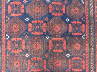 Antique Baluch Carpet Size.180x100cm                             