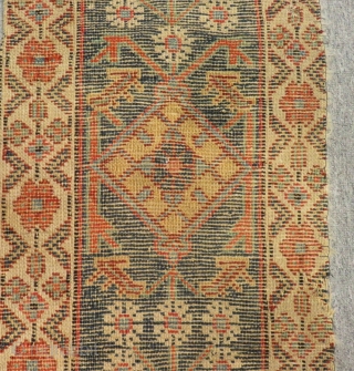 Antique Nort West Persian fragment Size.70x33Cm                           