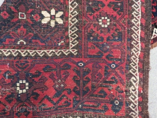 Antique Baluch Rug Size.190x105 Cm                            