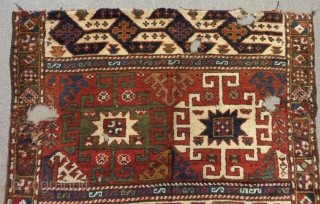 Antique Caucasian Kasım Oushak Rug Circa 1880.90 Size.185x125 Cm                        