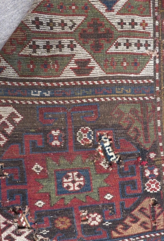 Antique Caucasian Kasım Oushak Rug Circa 1880.90 Size.185x125 Cm                        