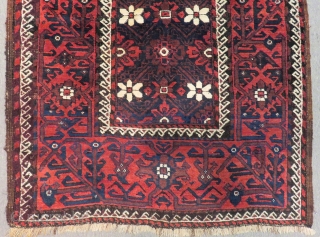 Antique Baluch Rug Size.190x105 Cm                            