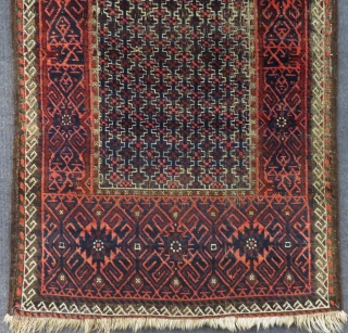 Antique Baluch Rug Size.135x82 Cm                            