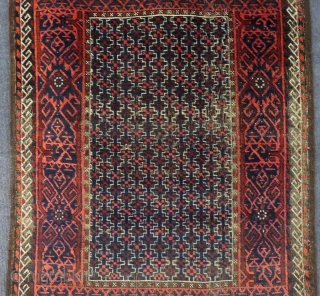 Antique Baluch Rug Size.135x82 Cm                            