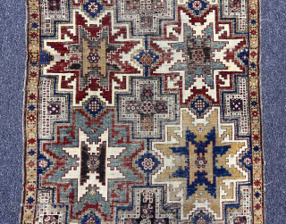 Antique Cacaaian Shirvan Rug Size.245x105 Cm                           