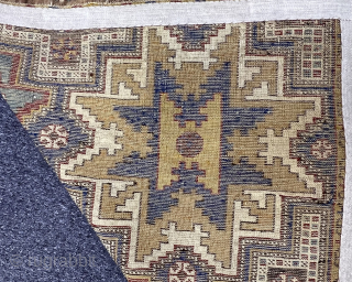 Antique Cacaaian Shirvan Rug Size.245x105 Cm                           