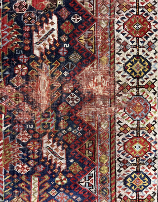 Second 19th century Shekarlu Rug All Colors Natural Size 225x175 Cm                      