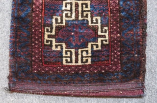 Antique Baluch Rug Bagface Size.38x30cm                            