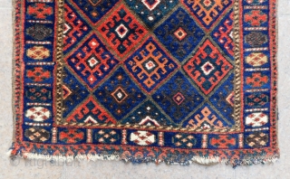 Antique Persian Jaf Bagface Size.60x58 Cm                           