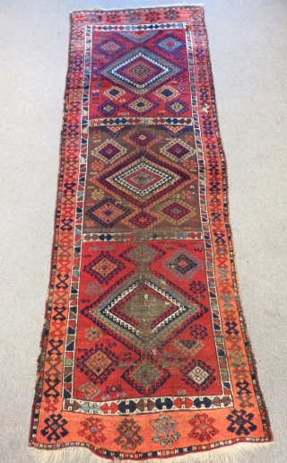 Mid 19th Century East Anatolian Rug Size.280x98cm                          