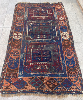 Early 19Th Century East Anatolian  Sivas Sarkıhla Rug Size.200x122 Cm                      