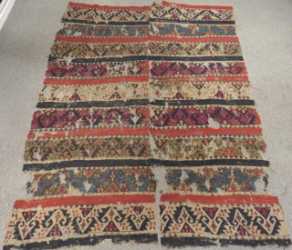 18th Century East Anatolian Malatya Kilim Fragment Size.220x160cm                         