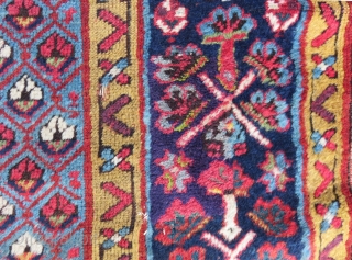 Antique Persian Nort West Runner Rug full condition All Colours Natural Circa 1880.90 Size.320x104 Cm	P                  