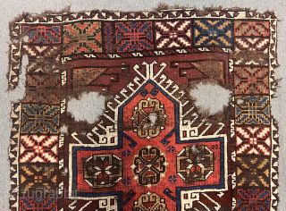 Second 19th  Century Central Anatolian Karaman Rug Size.290x115 Cm                       