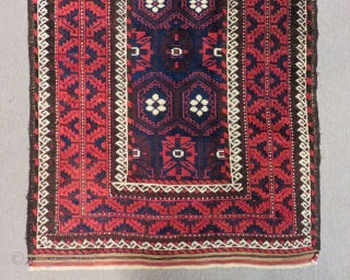 Antique Baluch Rug Size.183x92 Cm                            