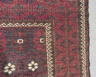 Antique Baluch Rug Size.183x92 Cm                            