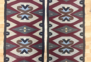 Antique  two pieces greek kilim  Yastık  Size 120x063 Cm 120x063 Cm                   