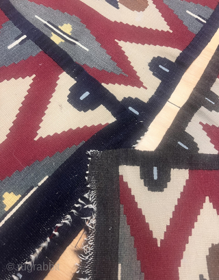 Antique  two pieces greek kilim  Yastık  Size 120x063 Cm 120x063 Cm                   