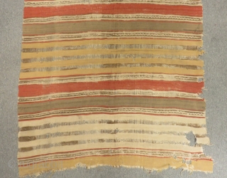 19th Century Kapatokya Striped Kilim Size.315x145cm                           