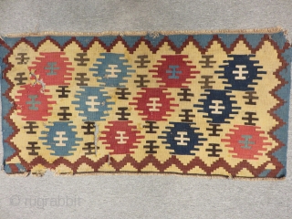 Antique Shahsevan Mafrash Kilim Panels Size.105x48cm.52x52cm                           