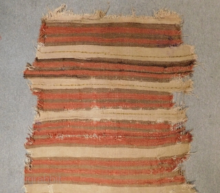 Early 19th Century Kopatocya Striped Kilim fragment Size.275x100 Cm                        