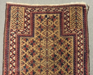 Antique Baluch Prayer Rug Size.160x80 Cm                           