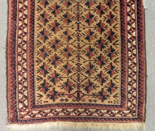 Antique Baluch Prayer Rug Size.160x80 Cm                           