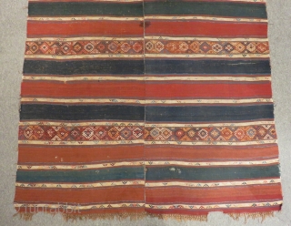 Early 19th East Anatolian Kilim Size.405x158cm                           