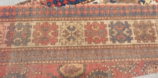 Antique Caucasian Karabakh Rug Size.250x98cm                            