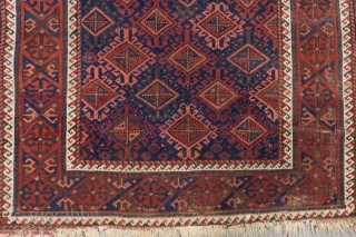 Antique Baluch Rug Size.150x102 Cm                            