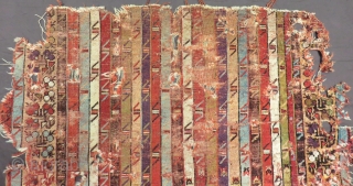 19th Century Anatolian Mucur fragment Size.78x88cm                           