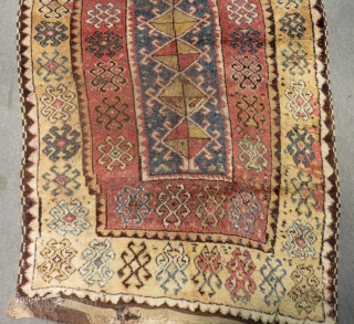 Early 19th Century East Anatolian Erzurum Rug Size.355x125cm                         