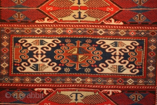 Shirvan rug with a soumac design, early 20th c
4.3 X 6.4                      