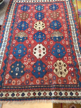 19th Century Kazak   5'6" x 3'7"                         