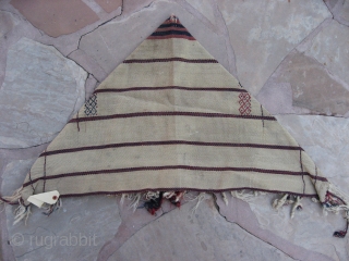 East Anatolian flatweave cradle.  3'1" x1'10".
All wool, good colors, ?age?                      