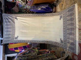 An exceptional 19th century Indian shawl.....                           