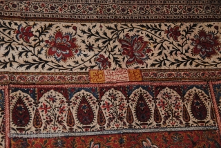 Beautiful Old Persian Kalamkar, Great condition, very fresh and unusuel colours.

A collectors piece                    