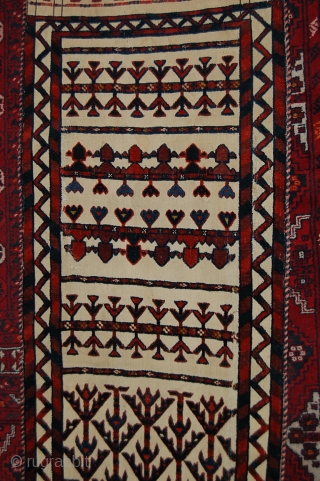 Beautiful old 19th century Turkmen tent band in beautiful condition, all good colours, the size is 13 meters, very fine piece, these are very rare to find now, it is a complet  ...