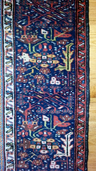  Karadja ca. 1920 74"x56" above average colors and weave for this type, larger size, good graphics and condition. floor ready            