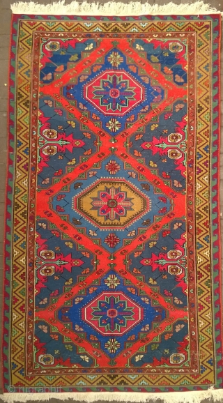 This Antique Caucasus Karabakh Sumack kilim rug is definitely for someone who is looking for somethin large. Before I tell you any details about this kilim rug, I would recommend to have  ...