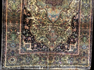 Early 100%  rare Silk Ferahan.                           