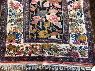 Very Attractive Luri Bakhtiari Hallway runner. Is in awesome condition for its age. Measures 3'-6" x 16'-10".                