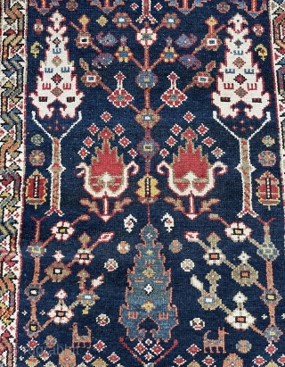 Luri Bakhtiari with tree of life pattern dated 1900 unique piece
290x105
Great condition full pile
All natural colors 
                