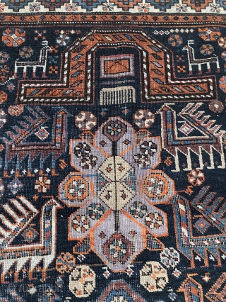 Akstafa 1860 maybe earlier  Prayer Rug Niche Mehrabi
Ca.108x99
Good with signs of age                    