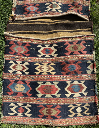 Exceptionally gorgeous collector piece Shahsavan khordjin saddlebag 110x55 
1000€ plus shipping what’s app me                   