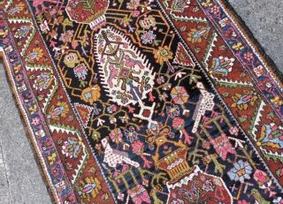 Antique Bakhtiari runner 1920 115x385                            