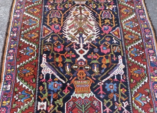 Antique Bakhtiari runner 1920 115x385                            