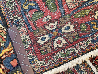 Great looking Bakhtiari Saman with intriguing graphics in excellent condition profi washed and ready to serve your floor
150x205
Comparison: Rippon Boswell auction (last photo)
1250€ plus shipping
Contact: WhatsApp +49 1523 4681016
