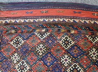 Antique Kurdish Sumak bagface, very good condition, nice colours
Size: 100 x 80 cm                    